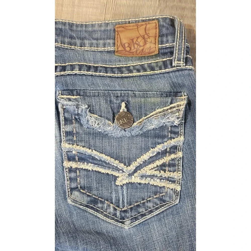 BKE Jeans Womens 29X31.5 Stella Bootcut Flap Pockets Casual Western Rodeo Y2K - Picture 13 of 15